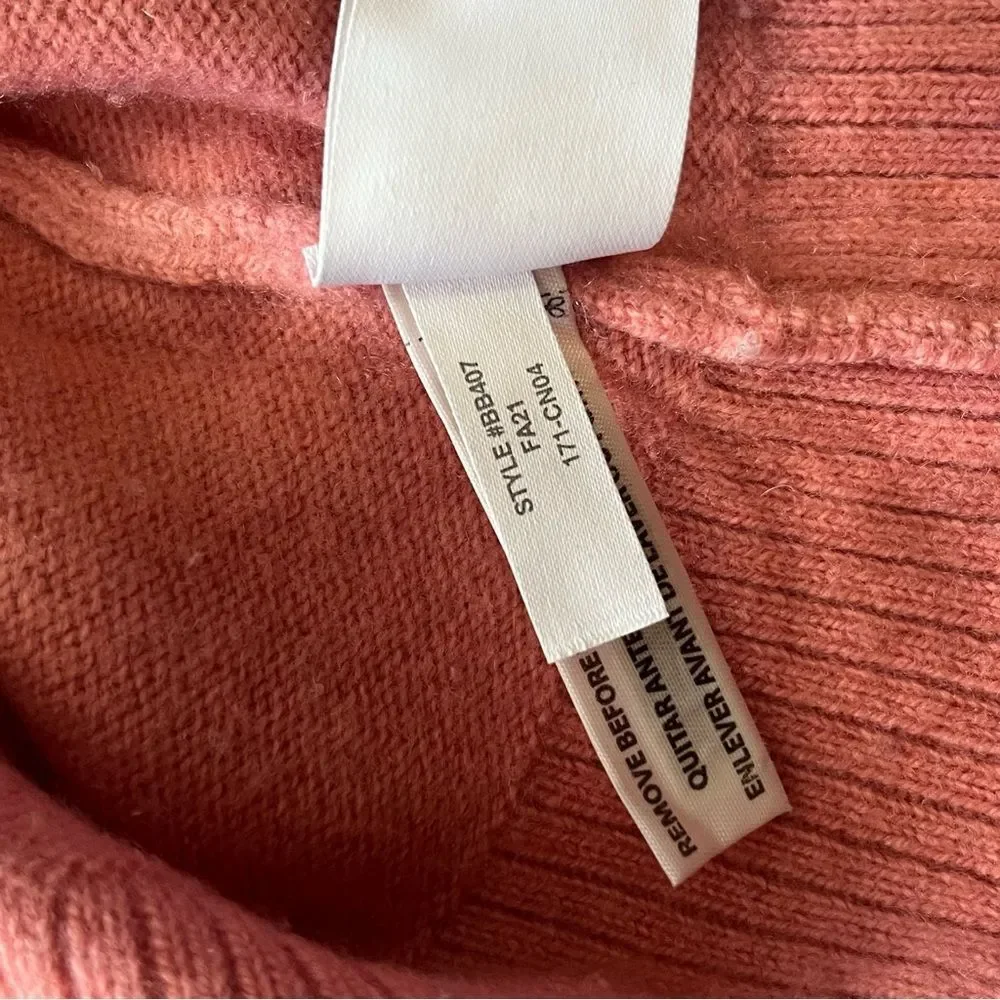 J. Crew Pink Crew Neck Sweater